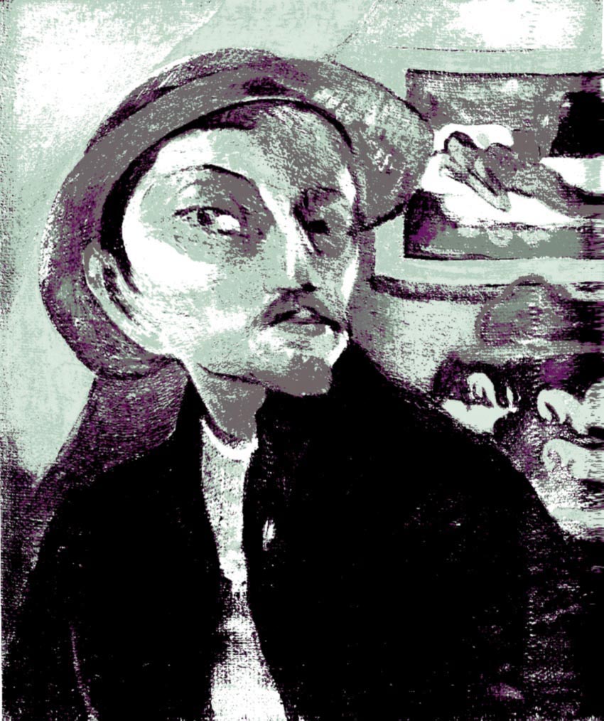 portrait de l'artiste